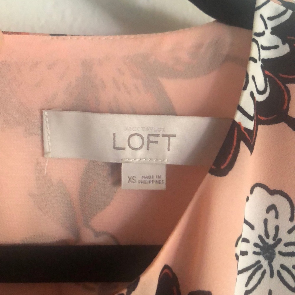 LOFT flutter sleeve dress - Picture 3 of 5
